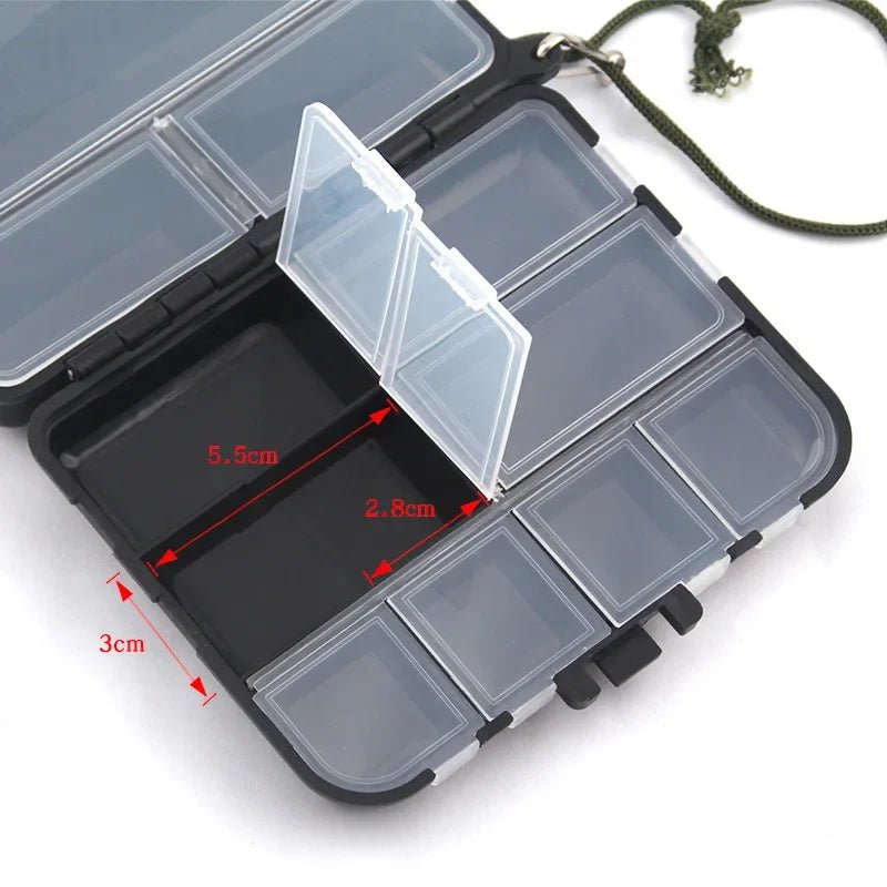 Double sided Fishing Parts Storage Bait Box Fish Hook Carp Accessories Storage Box Luya Fishing Gear Box Fishing Accessories Box - IronWear Co.