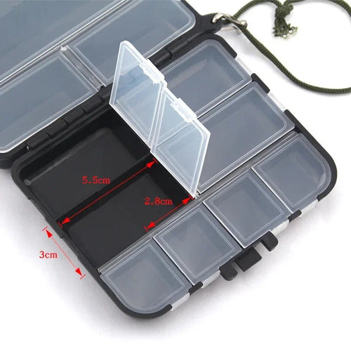 Double sided Fishing Parts Storage Bait Box Fish Hook Carp Accessories Storage Box Luya Fishing Gear Box Fishing Accessories Box - IronWear Co.