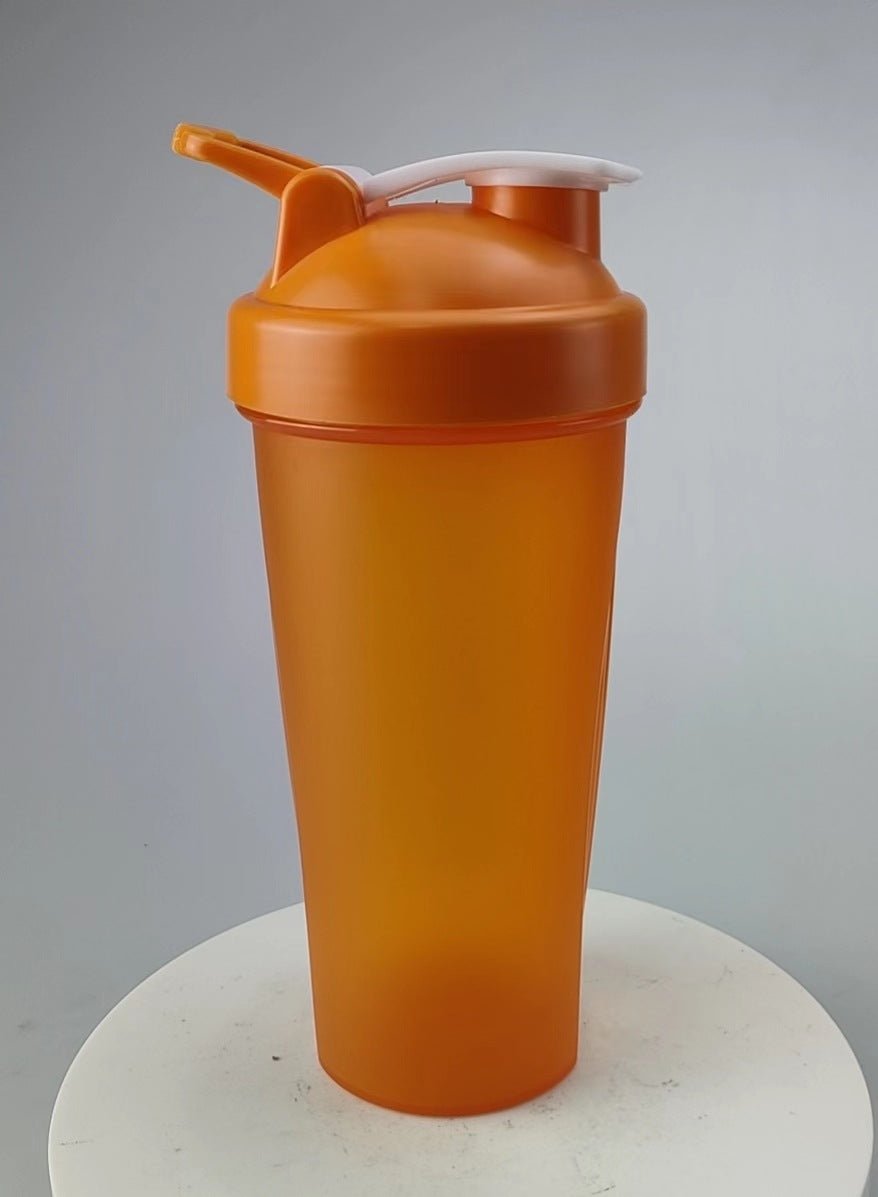 Fitness portable shaking cup protein powder milk shake cup 600ml mixing cup sports plastic water cup - IronWear Co.