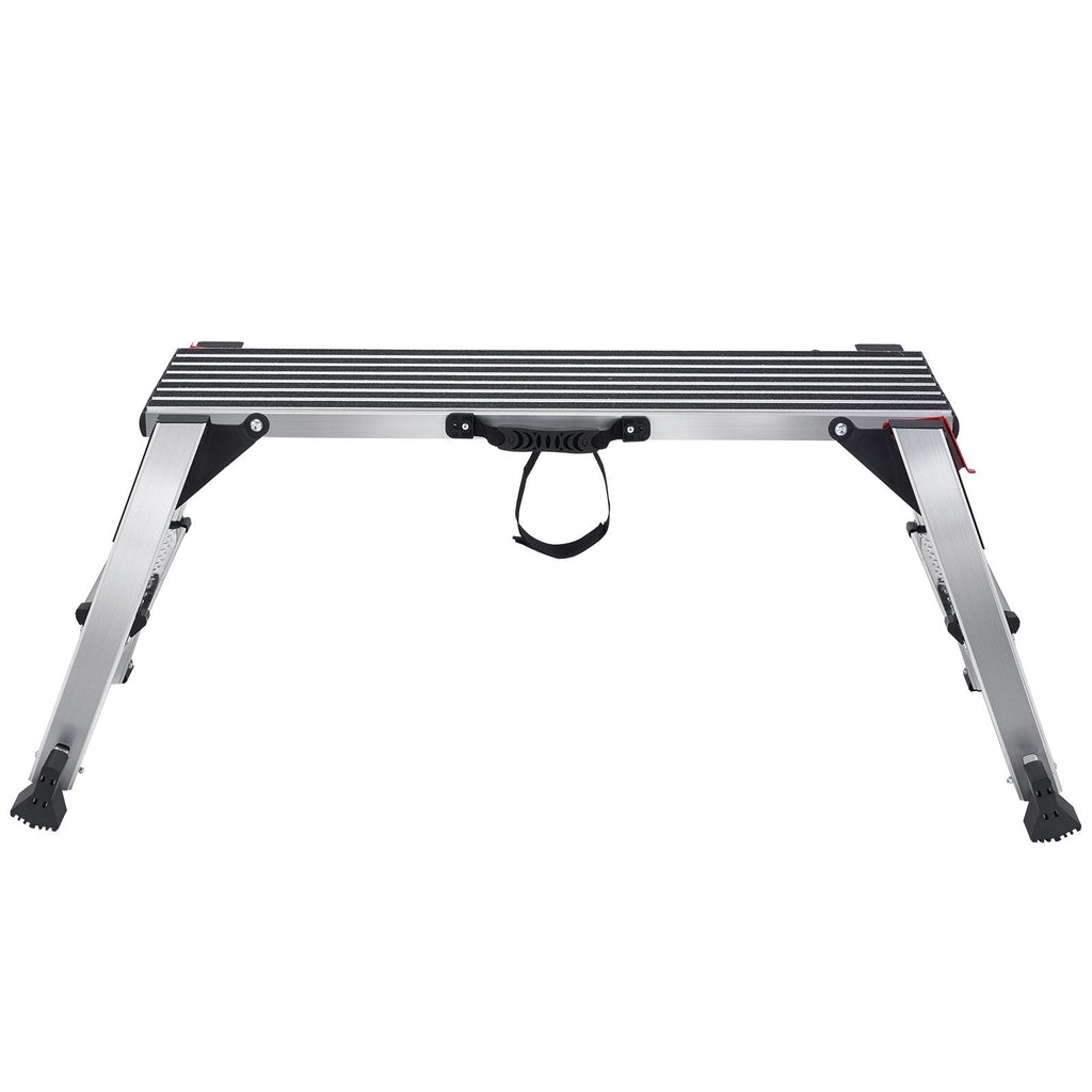 Folding Work Platform, 299.4 kg Load Capacity, Aluminum Drywall Stool - IronWear Co.